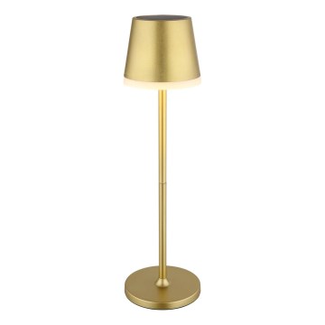Globo - LED-aurinkovalaistus LED/0,6W/3V 3000K IP44 kulta