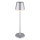 Globo - LED-aurinkovalaistus LED/0,6W/3V 3000K IP44 mattakromi