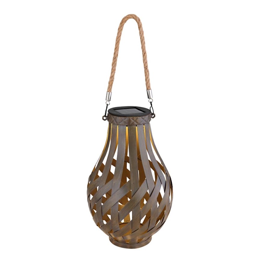 Globo - LED aurinkovalo LED/0,06W/3V IP44 bambu
