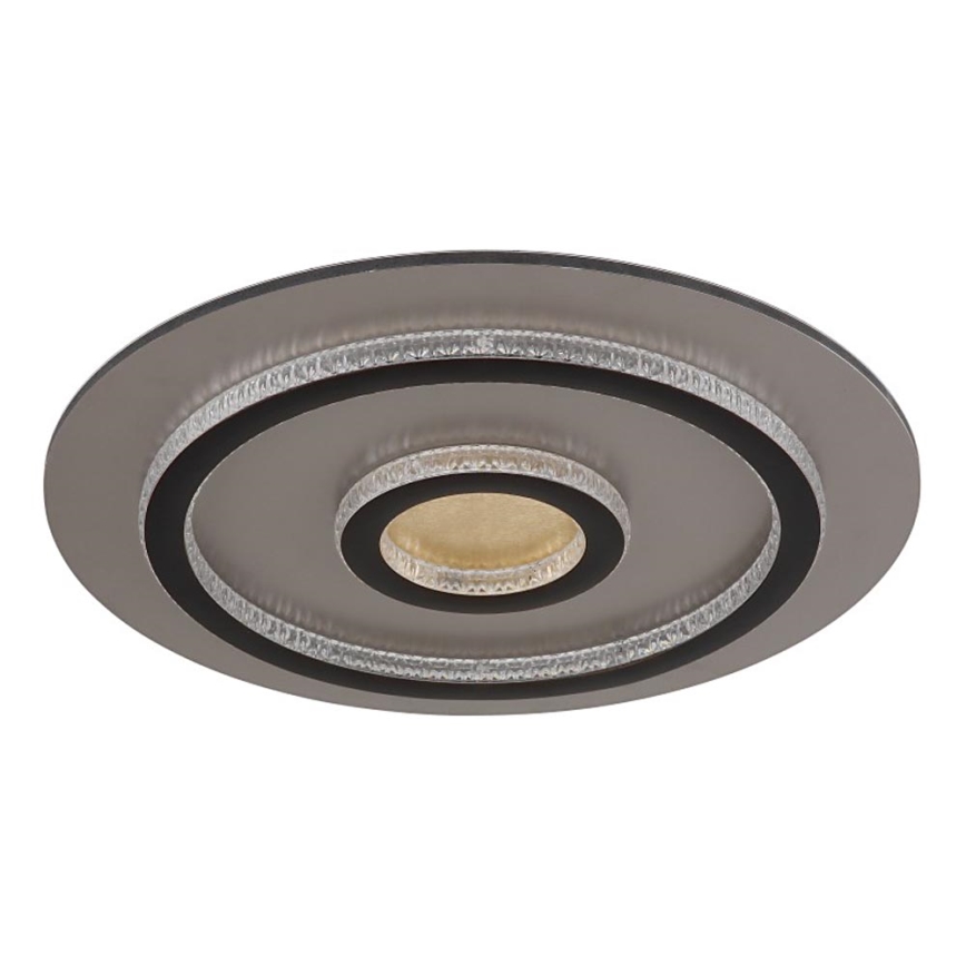 Globo - LED-himennettävä kattovalaisin LED/40W/230V 3000-6500K halkaisija 45 cm musta + kaukosäädin
