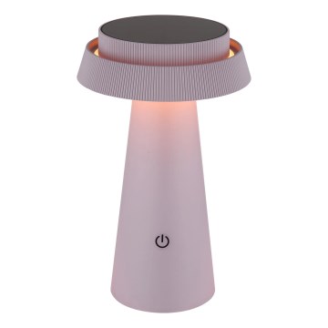 Globo - LED Himmennettävä aurinko kosketus lamppu LED/4W/3,7W IP54 vaaleanpunainen