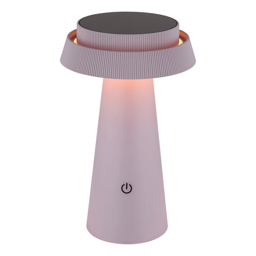 Globo - LED Himmennettävä aurinko kosketus lamppu LED/4W/3,7W IP54 vaaleanpunainen