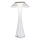 Globo - LED Himmennettävä ja ladattava pöytälamppu LED/2,5W/3,7V 1200mAh 2700K/4500K/6500K valkoinen