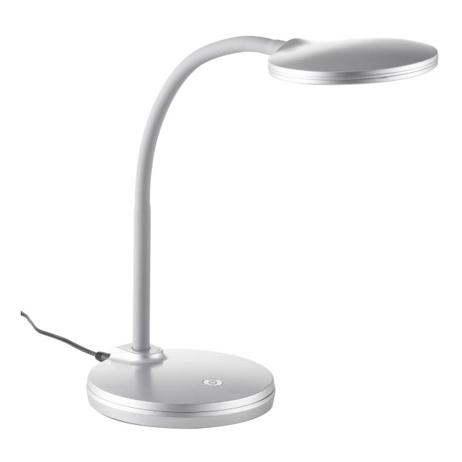 Globo - LED himmennettävä joustava kosketuspöytälamppu LED/4,6W/230V hopea