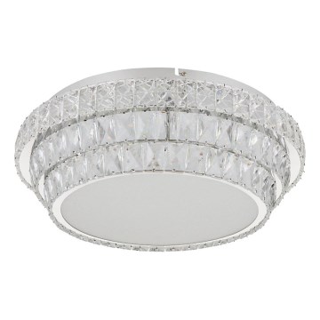 Globo - LED himmennettävä kattovalaisin LED/48W/230V 2700-6000K halkaisija 50 cm valkoinen + kaukosäädin