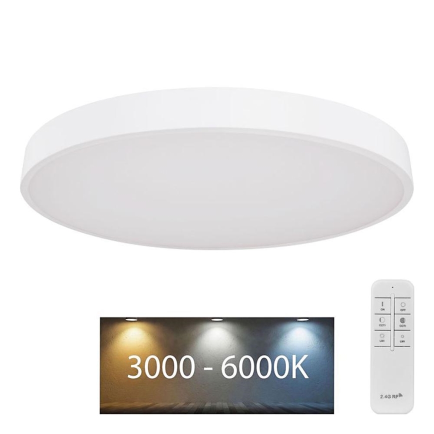 Globo - LED himmennettävä kattovalaisin LED/48W/230V 3000-6000K + kaukosäädin