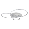 Globo - LED himmennettävä kattovalaisin LED/70W/230V 2700-6500K mattakromi + kaukosäädin