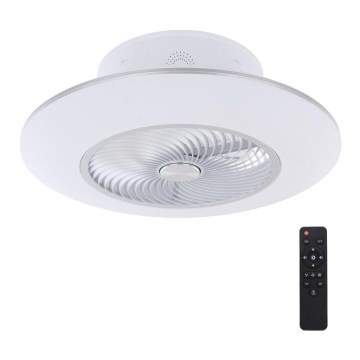 Globo - LED Himmennettävä kattovalaisin tuulettimella LED/40W/230V 3000-6000K + kauko-ohjaus