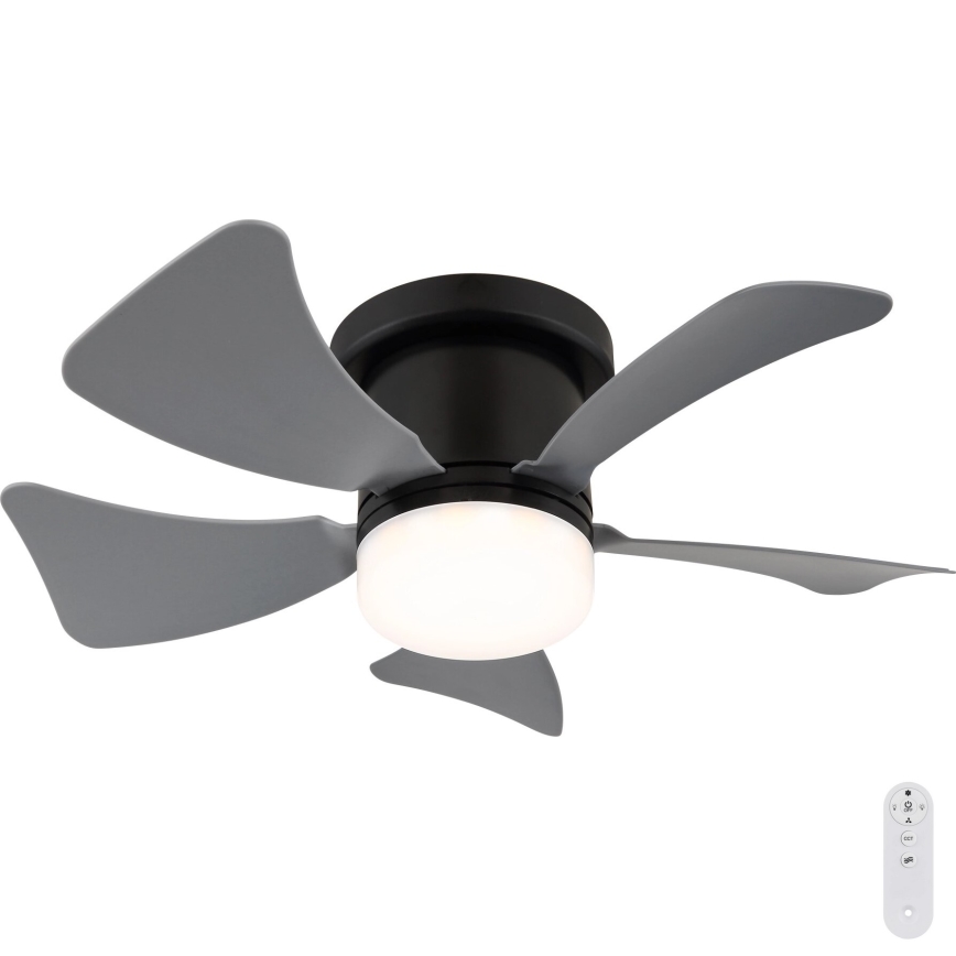 Globo - LED himmennettävä kattovalo LED/10W/230V 3000-6500K harmaa + kauko-ohjaus