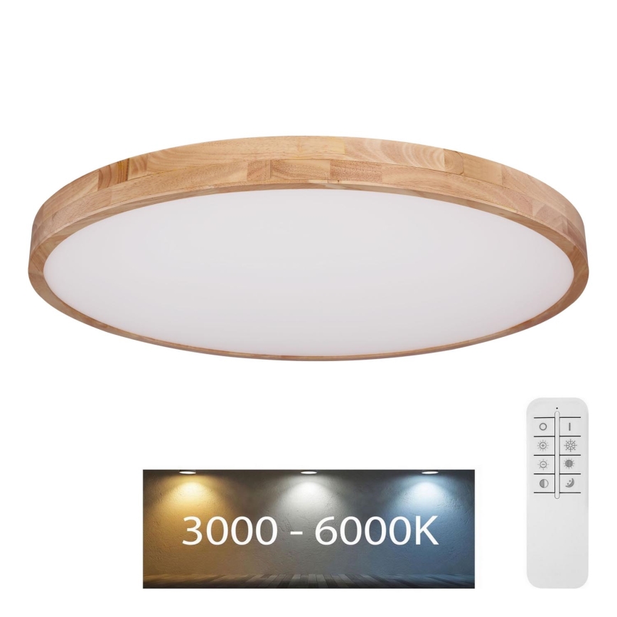 Globo - LED Himmennettävä kattovalo LED/60W/230V 3000-6000K + kaukosäädin