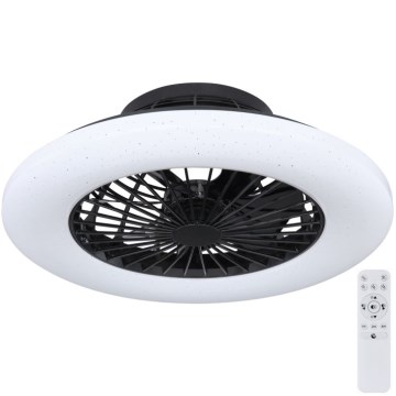 Globo - LED Himmennettävä kattovalo tuulettimella LED/30W/230V 3000-6500K + kaukosäädin