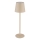 Globo - LED Himmennettävä kosketus ulko lamppu LED/3W/3,7V IP44 1800 mAh USB beige