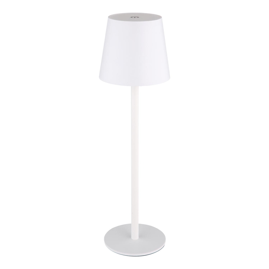 Globo - LED Himmennettävä kosketus ulko lamppu LED/3W/3,7V IP44 1800 mAh USB valkoinen