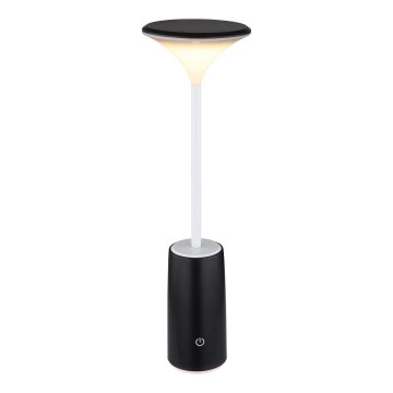 Globo - LED Himmennettävä ladattava kosketuspöytävalaisin LED/1,2W/3,7V 3000K 1500mAh musta