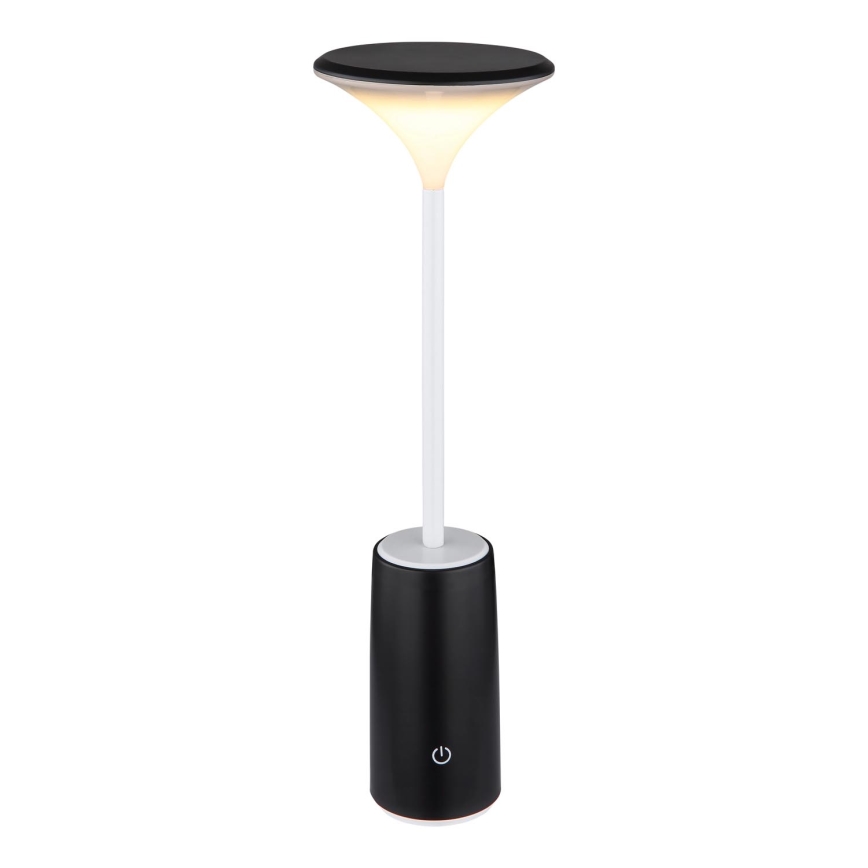 Globo - LED Himmennettävä ladattava kosketuspöytävalaisin LED/1,2W/3,7V 3000K 1500mAh musta