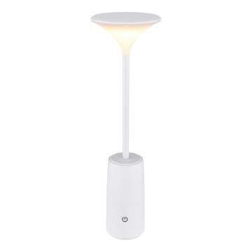 Globo - LED Himmennettävä ladattava kosketuspöytävalaisin LED/1,2W/3,7V 3000K 1500mAh valkoinen