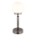 Globo - LED Himmennettävä ladattava kosketuspöytävalaisin LED/2,5W/5V 1800mAh 2700/4000/6500K antrasiitti