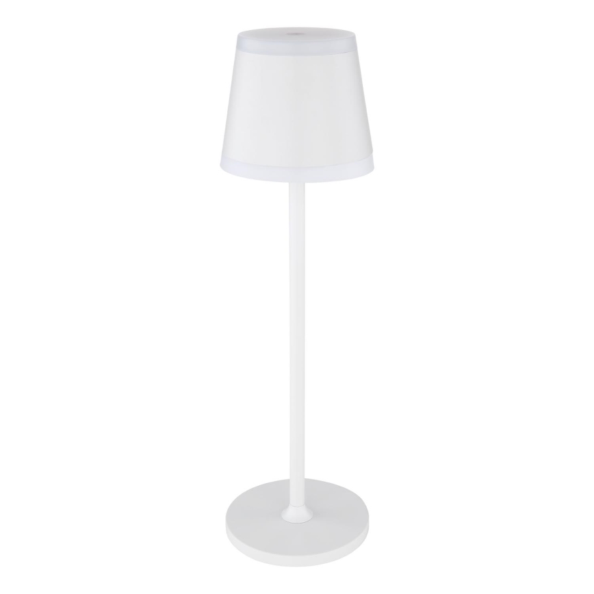 Globo - LED Himmennettävä ladattava kosketuspöytävalaisin LED/4,6W/230V 1800 mAh USB IP54 valkoinen