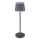 Globo - LED Himmennettävä ladattava kosketuspöytävalaisin LED/4,6W/3,7V 3000K 1800mAh harmaa IP54