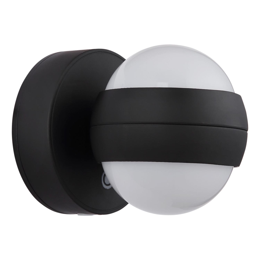 Globo - LED himmennettävä ladattava kosketusseinävalaisin LED/1,4W/5V 1800 mAh musta