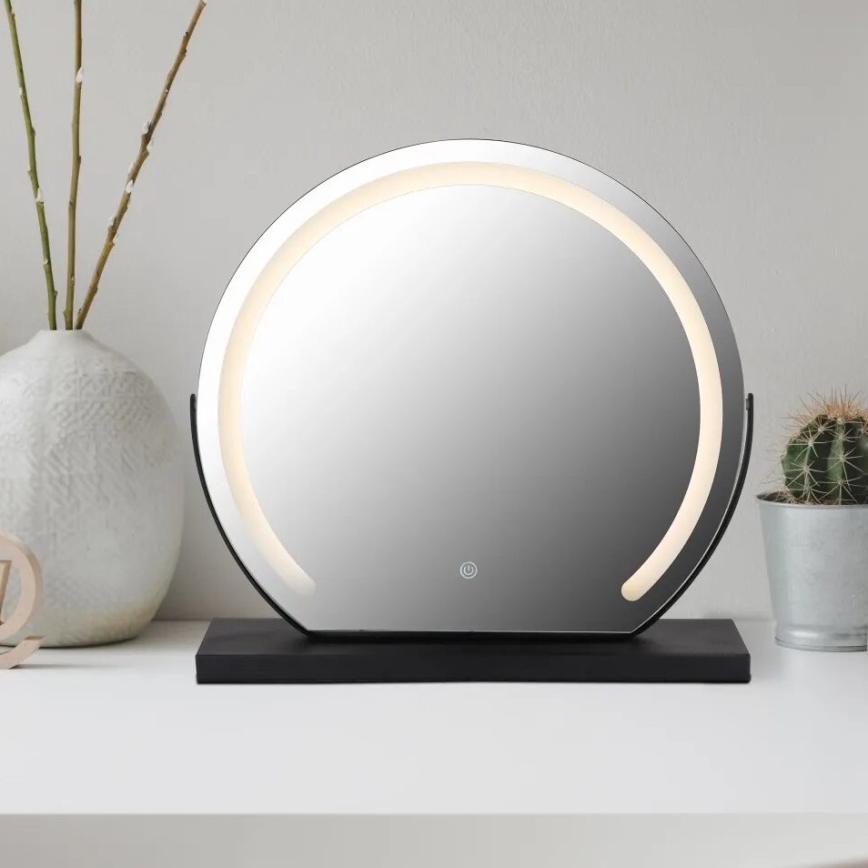 Globo - LED Himmennettävä seinä peili kanssa taustavalo LED/10W/230V 2700/4000/6500K 12x48,5 cm