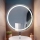 Globo - LED Himmennettävä seinä peili kanssa taustavalo LED/10W/230V 4000K halkaisija 55 cm