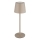 Globo - LED Himmennettävä ulko kosketus pöytävalaisin LED/2W/5V 3000/4000/6000K 2200 mAh IP44 kerma