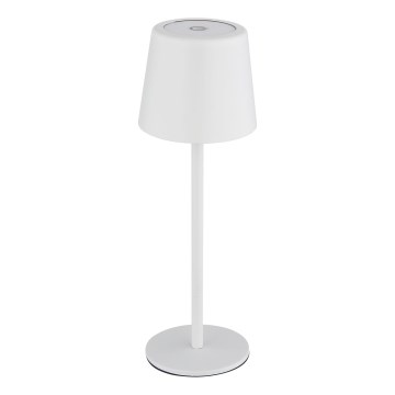 Globo - LED Himmennettävä ulko kosketus pöytävalaisin LED/2W/5V 3000/4000/6000K 2200 mAh IP44 valkoinen
