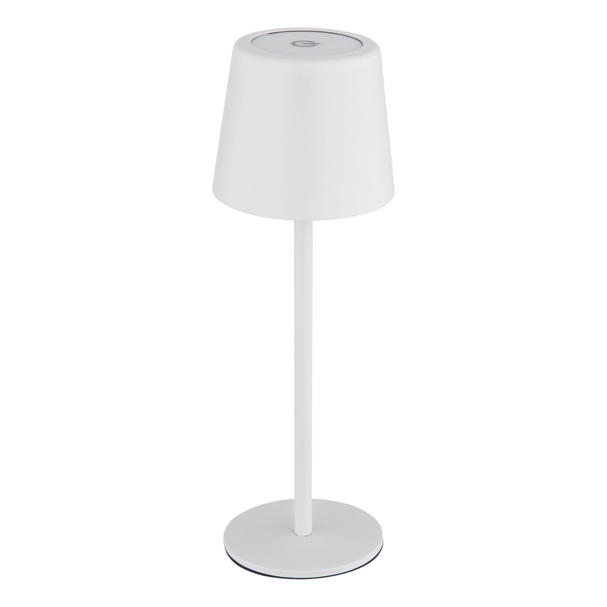 Globo - LED Himmennettävä ulko kosketus pöytävalaisin LED/2W/5V 3000/4000/6000K 2200 mAh IP44 valkoinen