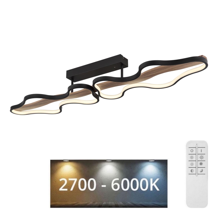 Globo - LED-himmennyskattokruunu LED/36W/230V 2700-6000K + kauko-ohjaus