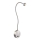 Globo - LED Joustava pieni lamppu LED/3W/230V kiiltävä kromi