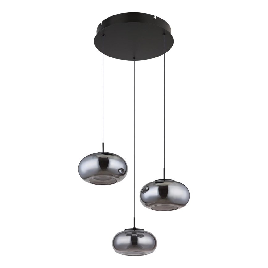 Globo - LED-kattokruunu johdossa 3xLED/6W/230V