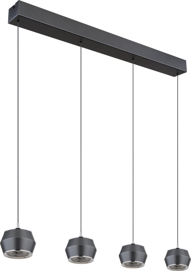 Globo - LED-kattokruunu johdossa 4xLED/6W/230V