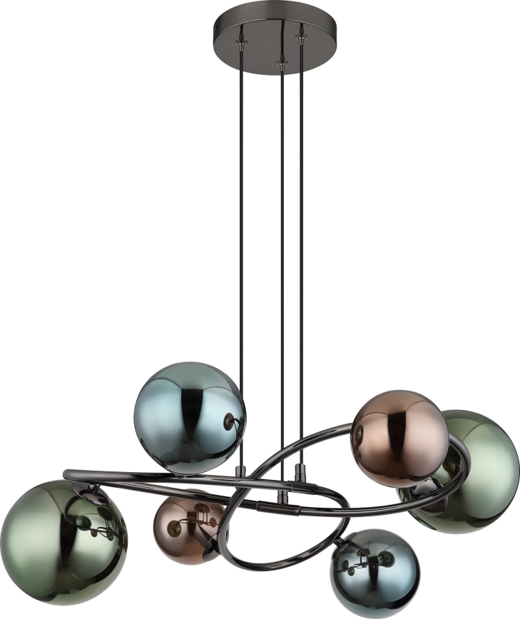 Globo - LED-kattokruunu johdossa 6xG9/3,5W/230V