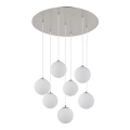 Globo - LED-kattokruunu johdossa 7xG9/3,5W/230V valkoinen