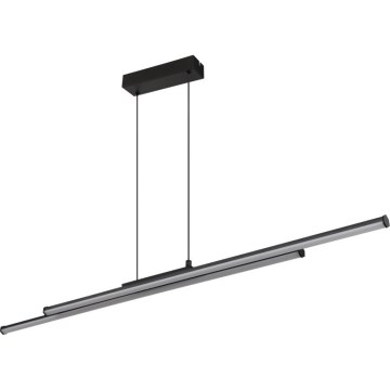 Globo - LED-kattokruunu johdossa LED/24W/230V 3000K musta