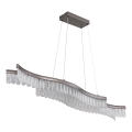Globo - LED-kattokruunu johdossa LED/35W/230V 3200K mattakromi