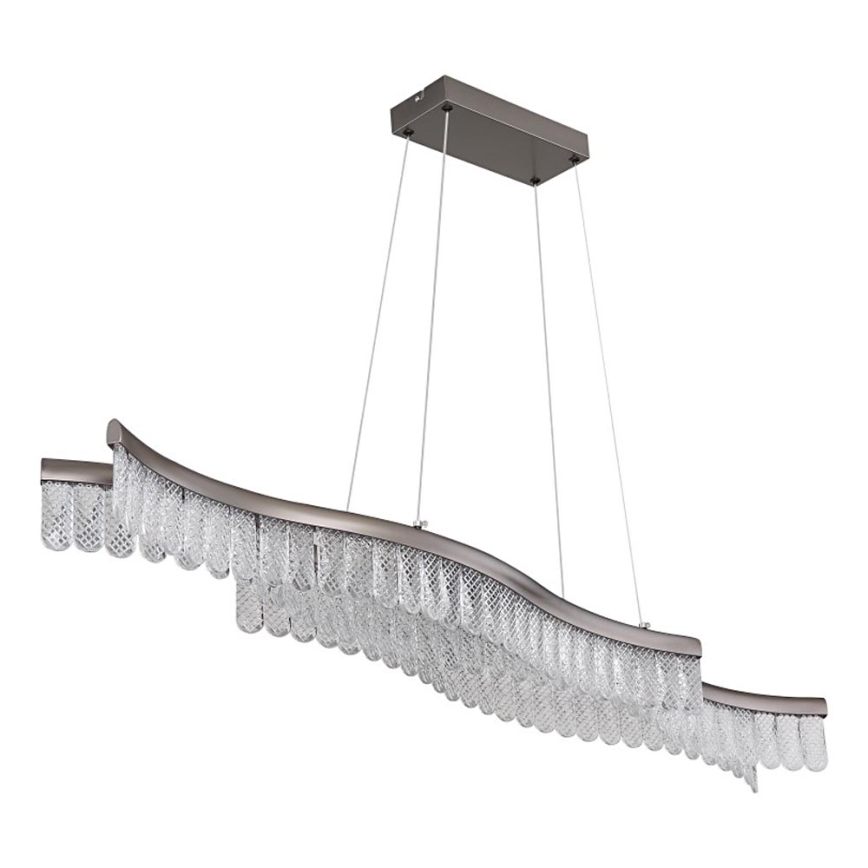 Globo - LED-kattokruunu johdossa LED/35W/230V 3200K mattakromi