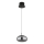 Globo - LED-kattokruunu johdossa LED/6W/230V musta