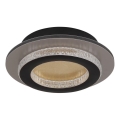 Globo - LED-kattovalaisin 12W/230V 3000/4000/6500K halkaisija 20 cm musta