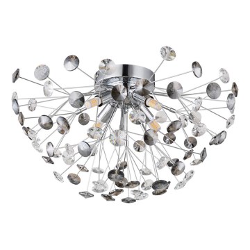 Globo - LED-kattovalaisin 4xG9/3,5W/230V halkaisija 45 cm kiiltävä kromi