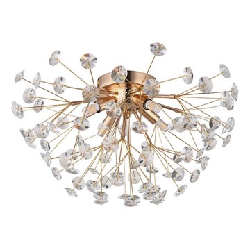 Globo - LED-kattovalaisin 4xG9/3,5W/230V halkaisija 45 cm kulta