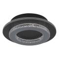 Globo - LED-kattovalaisin LED/12W/230V, 3 värilämpötilavaihtoehtoa (3000/4000/6500 K), Ø 20 cm, antrasiitti