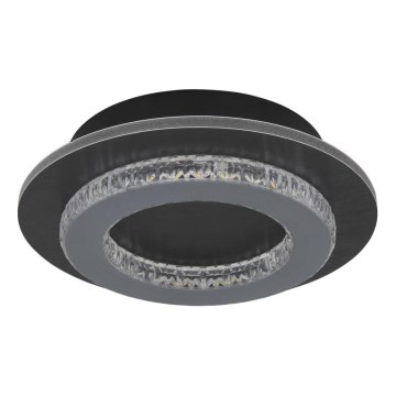 Globo - LED-kattovalaisin LED/12W/230V, 3 värilämpötilavaihtoehtoa (3000/4000/6500 K), Ø 20 cm, antrasiitti