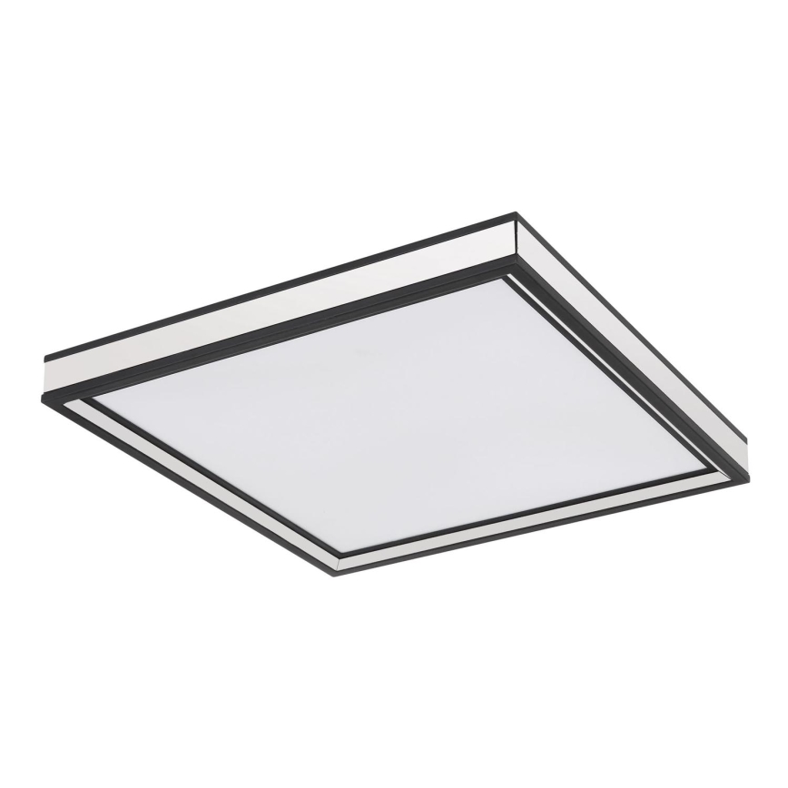 Globo - LED-kattovalaisin LED/12W/230V 30x30 cm musta/valkoinen