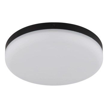 Globo - LED-kattovalaisin LED/12W/230V 4000K halkaisija 22 cm musta