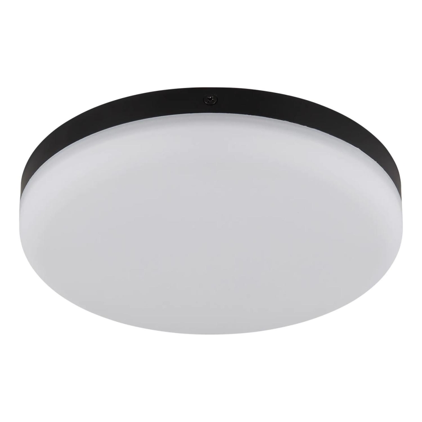 Globo - LED-kattovalaisin LED/12W/230V 4000K halkaisija 22 cm musta