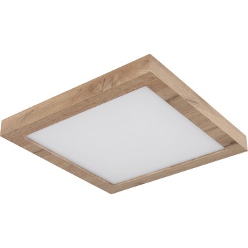 Globo - LED-kattovalaisin LED/16W/230V ruskea