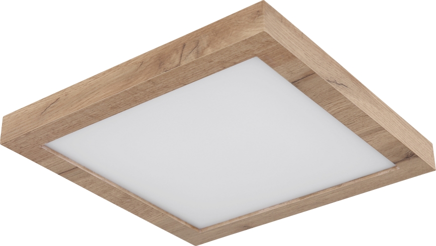 Globo - LED-kattovalaisin LED/16W/230V ruskea