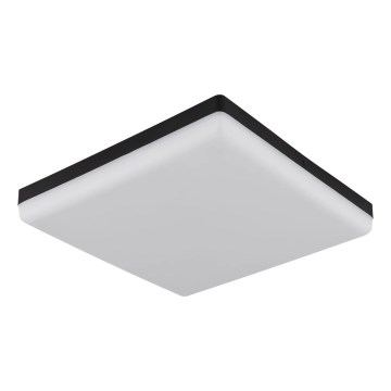 Globo - LED-kattovalaisin LED/18W/230V 4000K 30x30 cm musta